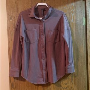 Mondetta Fleece Jacket in Dusty Mauve